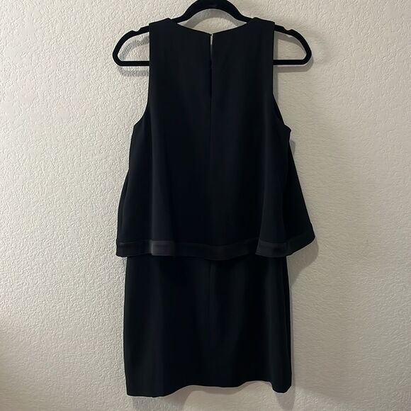 TRINA TURK Alaina Sleeveless Popover Dress, Black, Size 6 - Picture 7 of 11